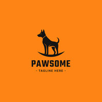 Pawsome Dog Logo - 2