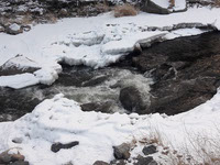 Icy water in Colorado