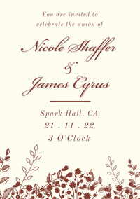 Free Wedding Invitation Templates Design Your Own Wedding