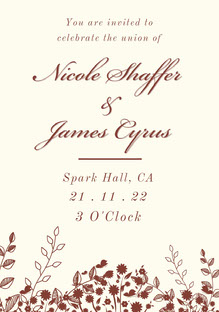 Free Wedding Invitations Adobe Spark