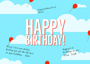 Free Group Birthday Card Templates Create Group Birthday Ecards Online Adobe Spark