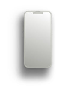 Mockup silver Iphone 13