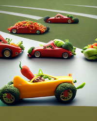 Vegetable car