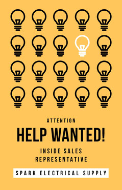 Customizable Help Wanted Flyer Templates Adobe Spark