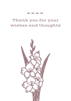 Free Funeral Thank You Card Templates Adobe Spark